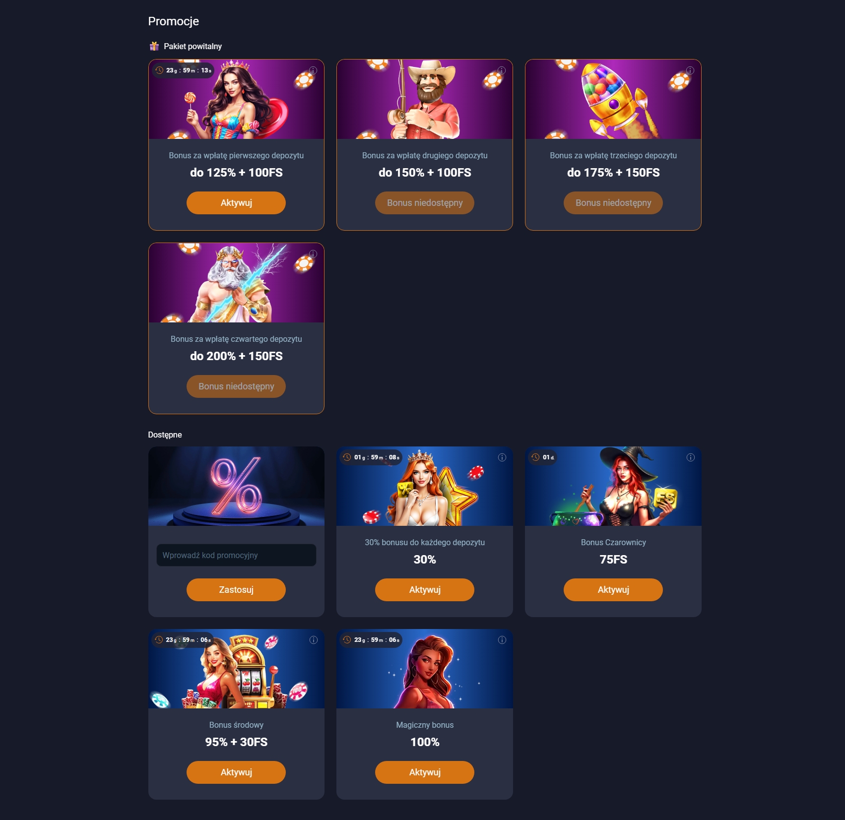 Vox Casino Bonus